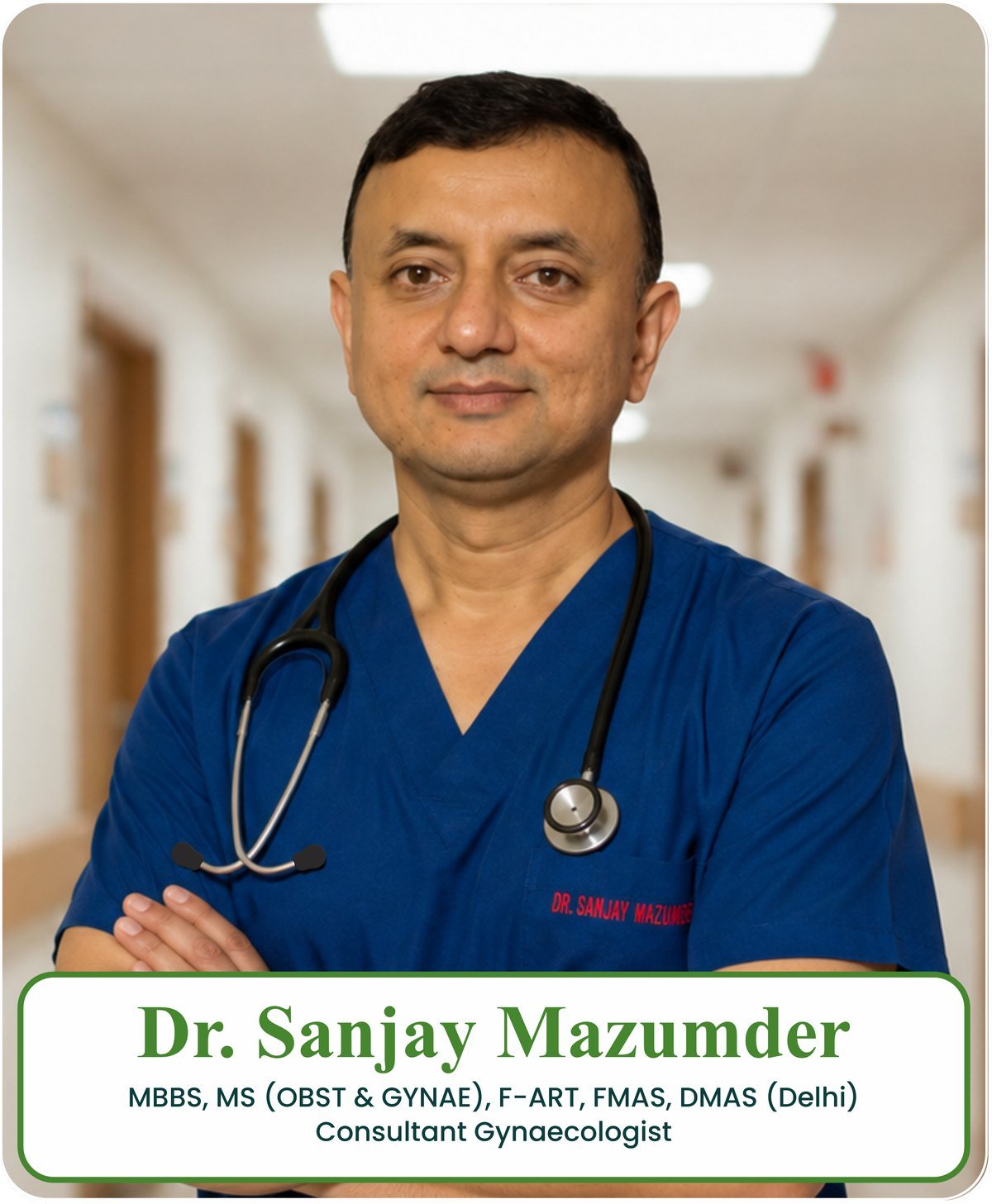 Dr. Sanjay Mazumder, Consultant Gynaecologist