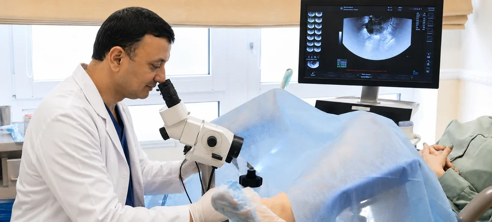 Colposcopy examination